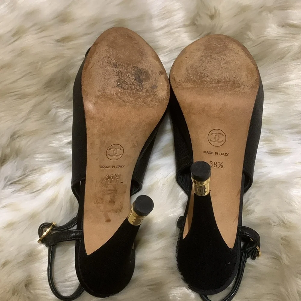 Chanel Slingback Heels 👠 - Picture 6 of 10